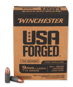 Winchester USA Forged 9mm luger ammunition